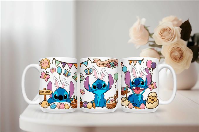 Stitch Hppy Easter